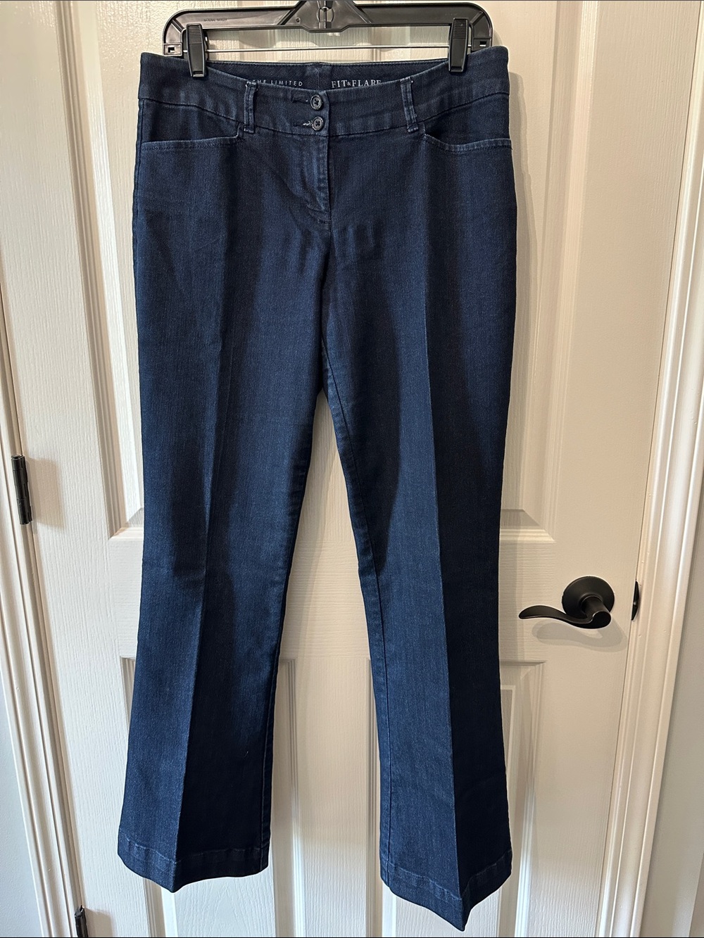 The Limited Fit & Flare 678 Dark Blue Jeans